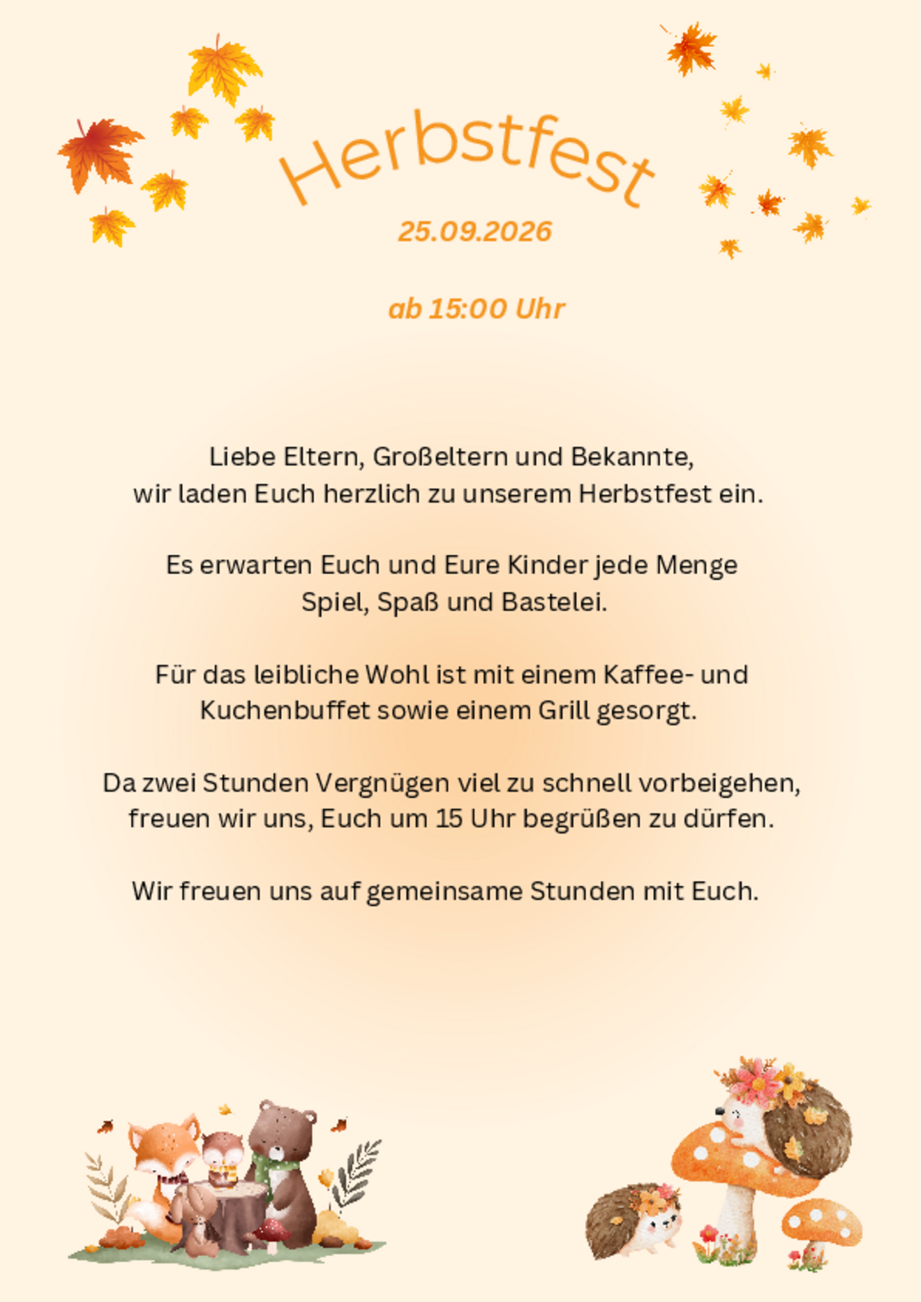 Einladung
